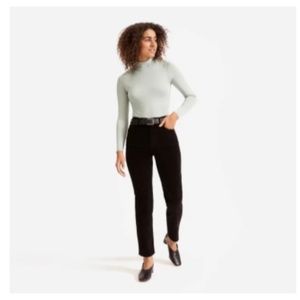 Cheeky Straight Corduroy Pant in black - Size 26